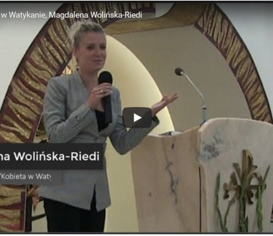 Życie kobiet w Watykanie, Magdalena Wolińska-Riedi